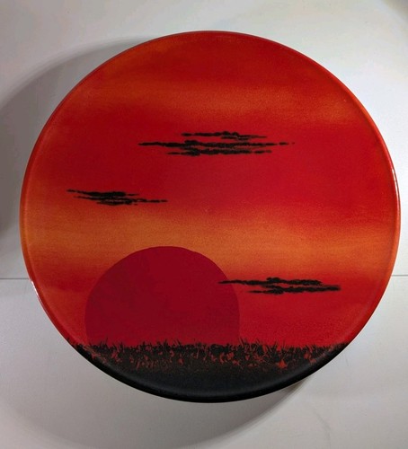 Poole pottery african - african, sky