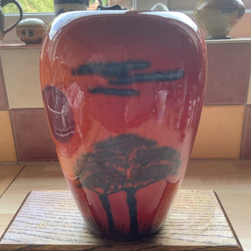 Poole pottery vase - vase, “african